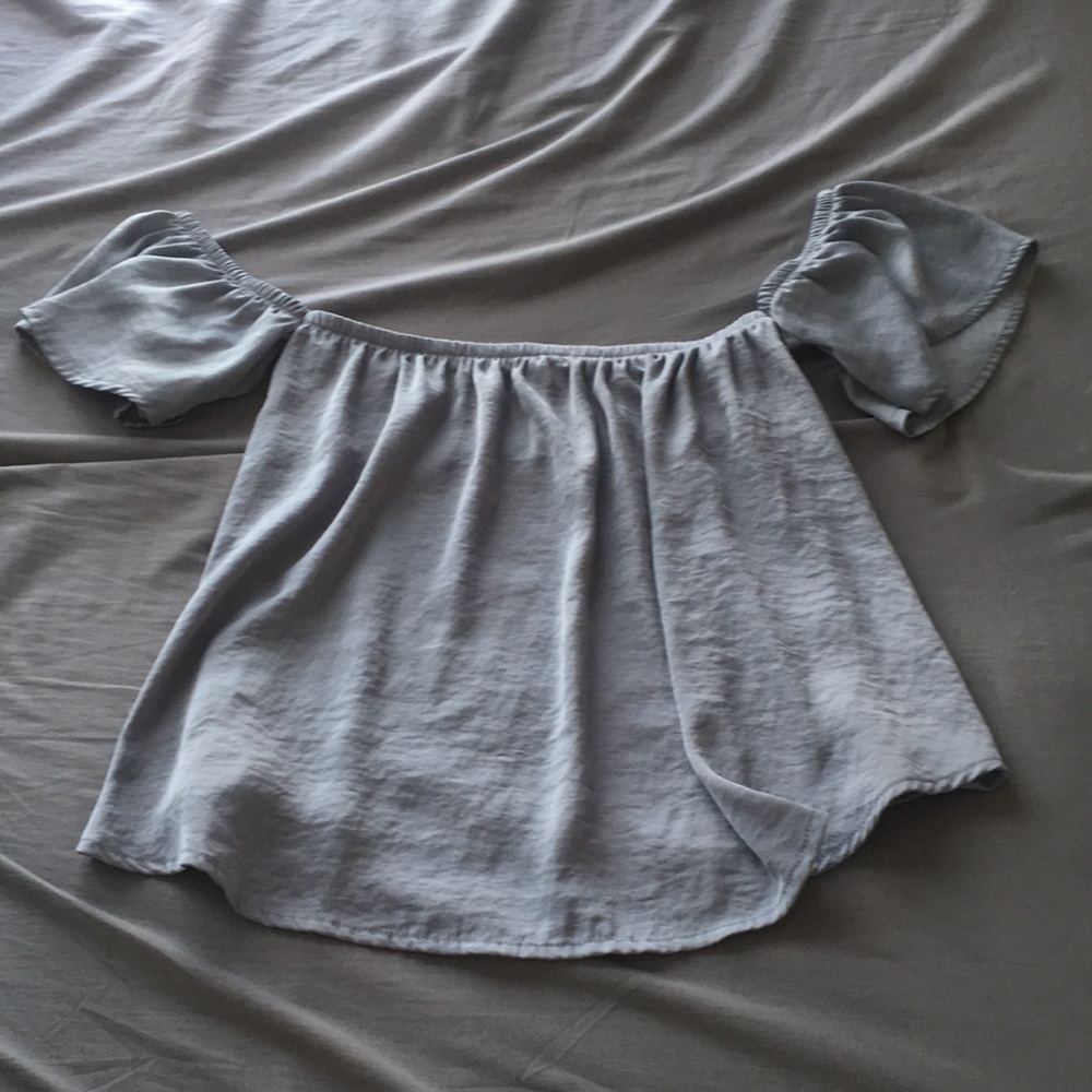Grey blouse